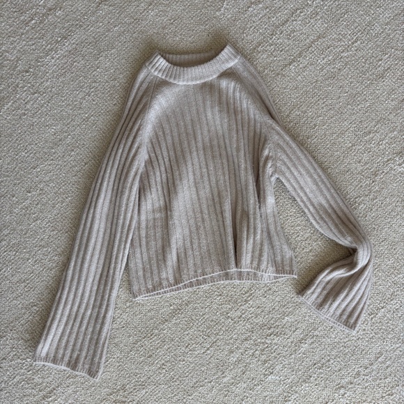 Taupe Fisherman Sweater - Picture 2 of 3
